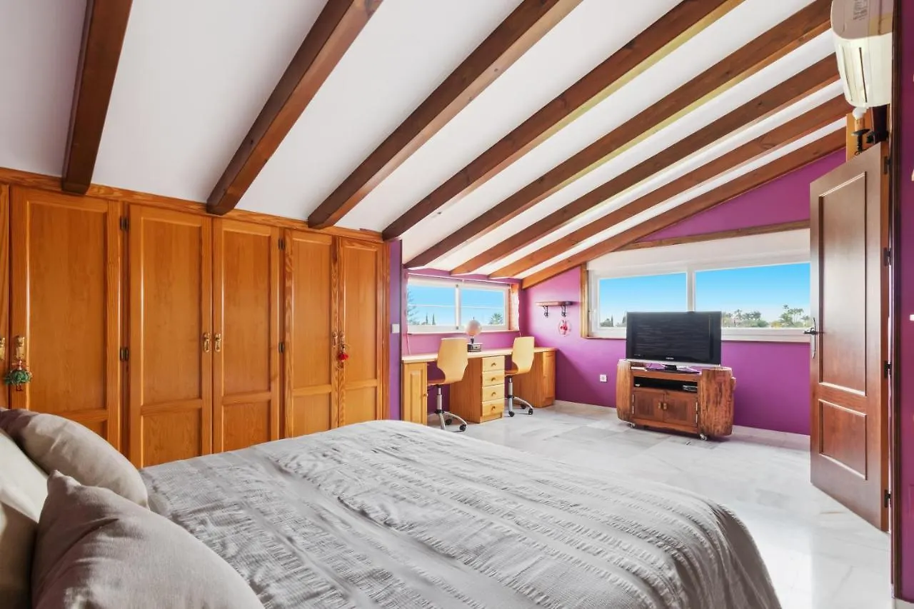 Villa Estilo Mediterranea Con Piscina, Jardin, Bbq Y Jacuzzi - Villa Bel Air Real Estepona