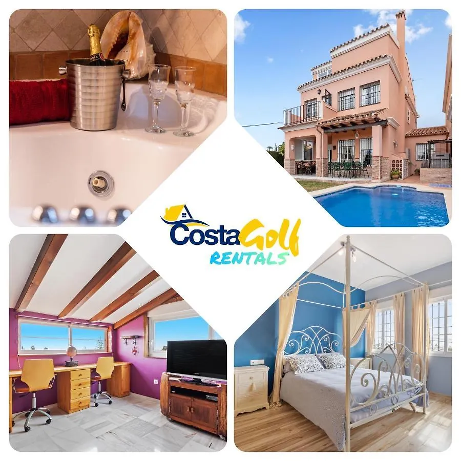 Villa Estilo Mediterranea Con Piscina, Jardin, Bbq Y Jacuzzi - Villa Bel Air Real 埃斯特波纳 0*,  西班牙