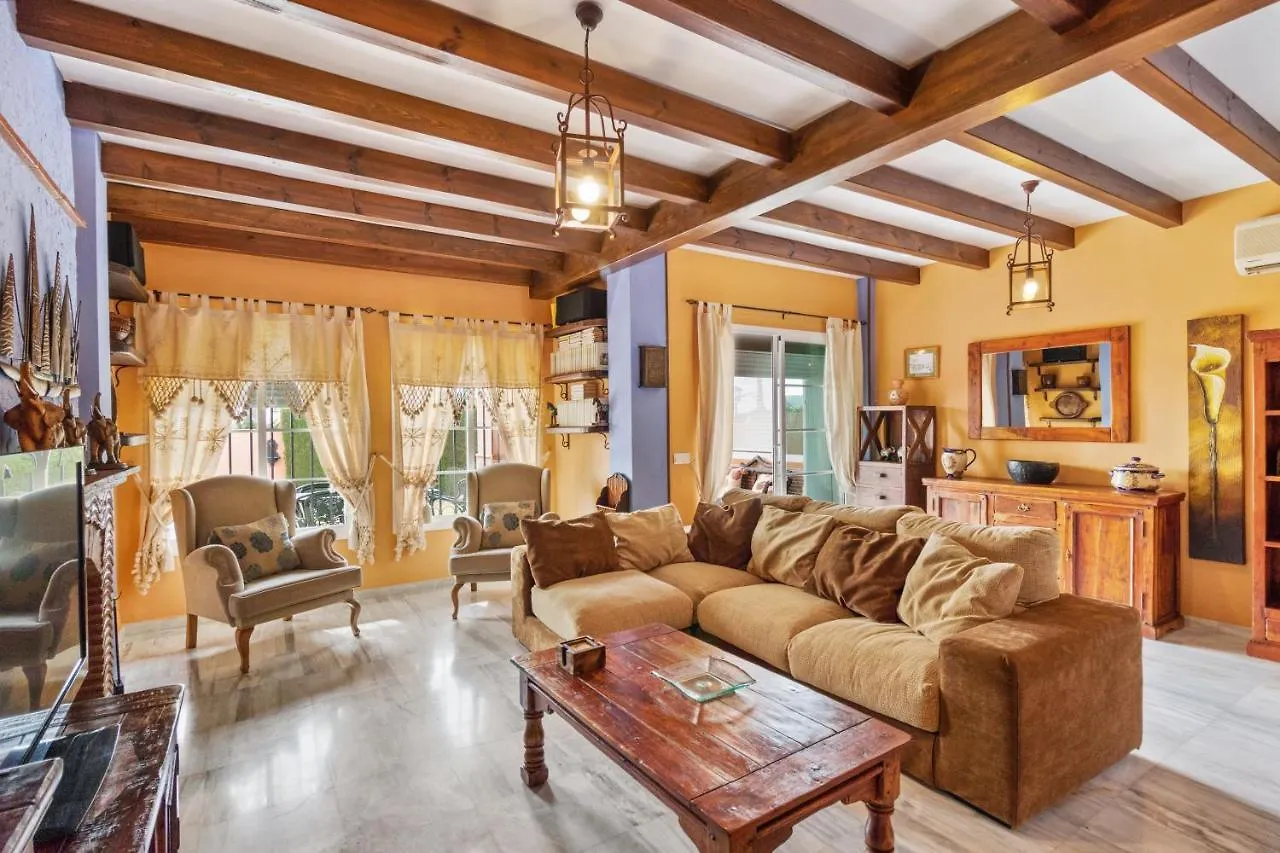 Villa Estilo Mediterranea Con Piscina, Jardin, Bbq Y Jacuzzi - Villa Bel Air Real 埃斯特波纳 西班牙